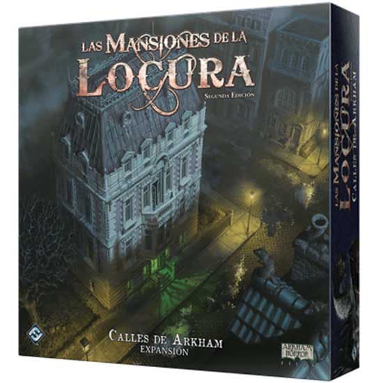 Fantasy Flight Games Lautapeli Calles De Arkham Hopeinen