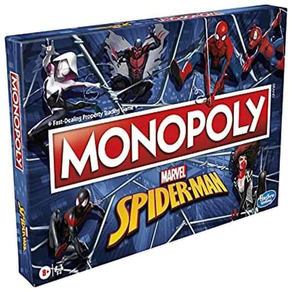 Hasbro Spiderman Brætspil Monopoly Flerfarvet
