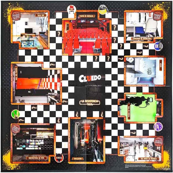 Winning Moves Bordspil Cluedo Flerfarvet