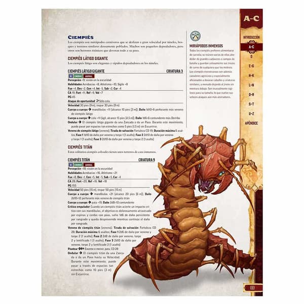 Devir Iberia Pathfinder 2:a Ed. Bestiary 2 Styrelse Spel Flerfärgad