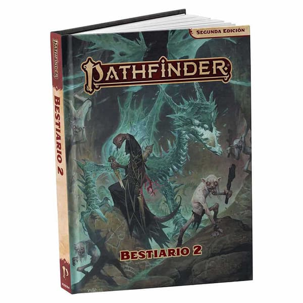 Devir Iberia Pathfinder 2:a Ed. Bestiary 2 Styrelse Spel Flerfärgad