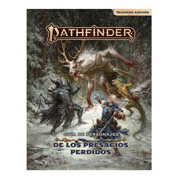 Devir Iberia Pathfinder 2:a Ed. Vägleda Av Tecken Från Förlorat Omens Styrelse Spel Durchsichtig