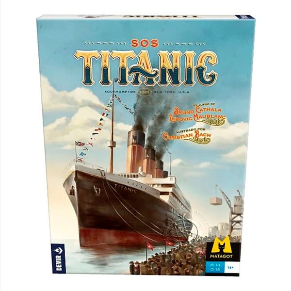 Devir Iberia Brætspil S.o.s. Titanic Søvfarvet