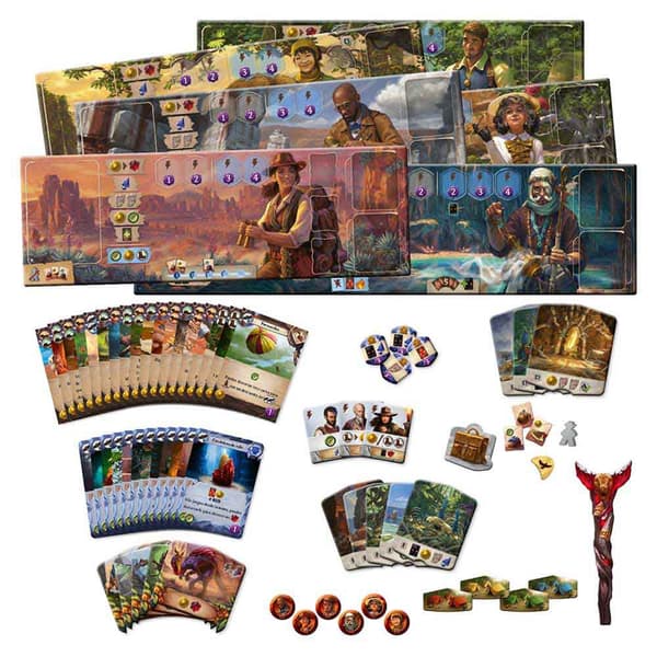 Devir Iberia Arnak´s Lost Ruins Expedition Leaders Brädspel Exp Flerfärgad