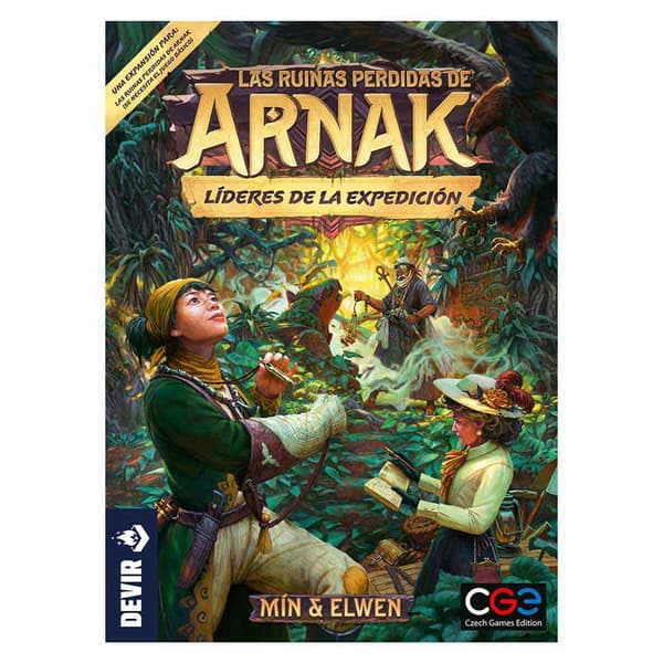 Devir Iberia Arnak´s Lost Ruins Expedition Leaders Brädspel Exp Flerfärgad
