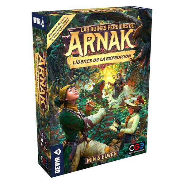Devir Iberia Arnak´s Lost Ruins Expedition Leaders Brädspel Exp Flerfärgad