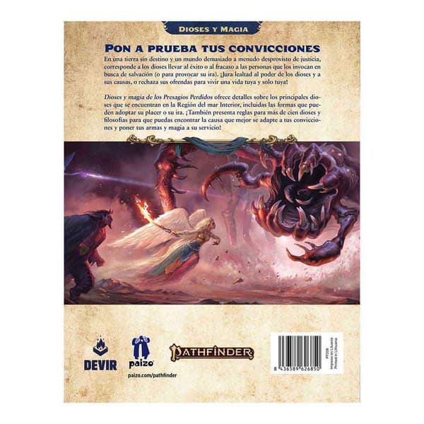 Devir Iberia Pathfinder 2 Ed. Jumalat Ja Taika Of Kadonnut Enteitä Lauta Peli Kultainen