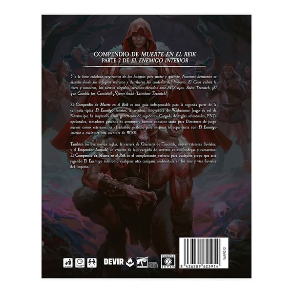 Devir Iberia Death In Reik-compendium Brädspel Warhammer: Durchsichtig