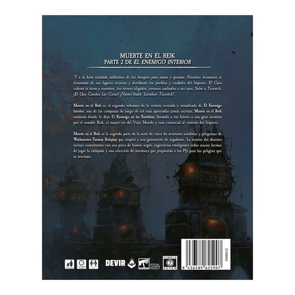 Devir Iberia Death In Reik Aventura Brädspel Warhammer: Guld