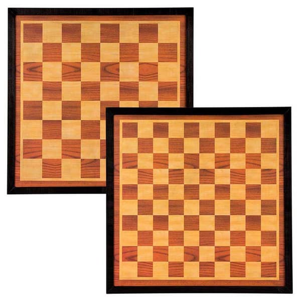 Abbey Draughts/chess Board Monivärinen