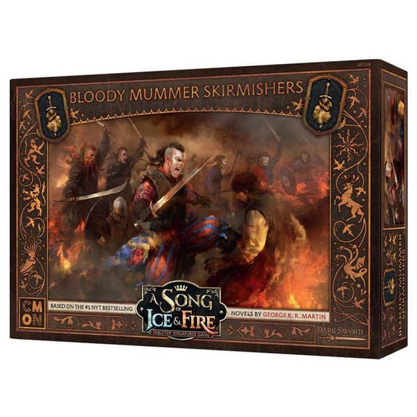 Asmodee Brädspel Canción De Hielo Y Fuego Hostigadores De Los Titiriteros Sangrientos Brun