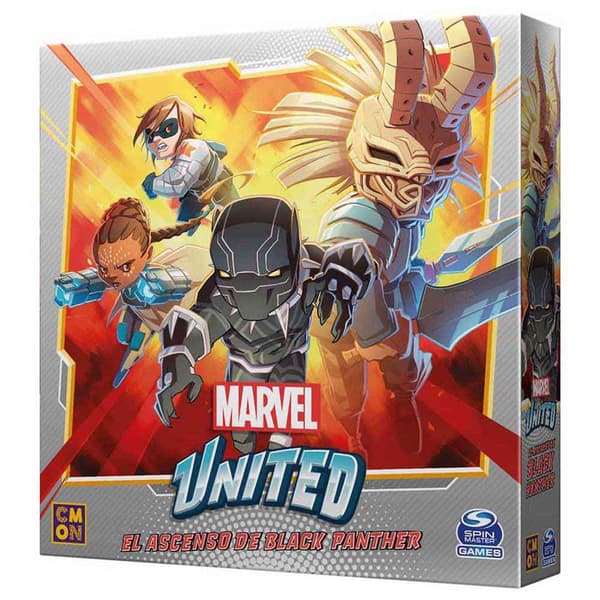 Asmodee Brädspel Marvel El Ascenso De Black Panther Flerfärgad