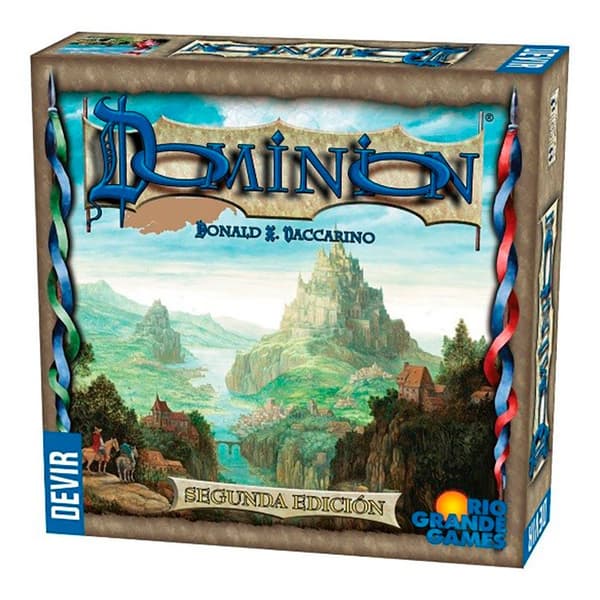 Devir Iberia Grundlæggende Dominion 2 Ed. Bestyrelse Spil Flerfarvet