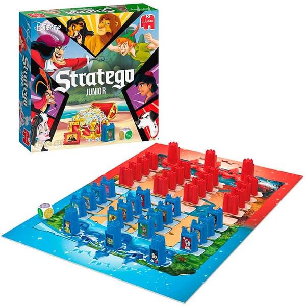 Diset Stratego Brætspil Disney Junior Gylden