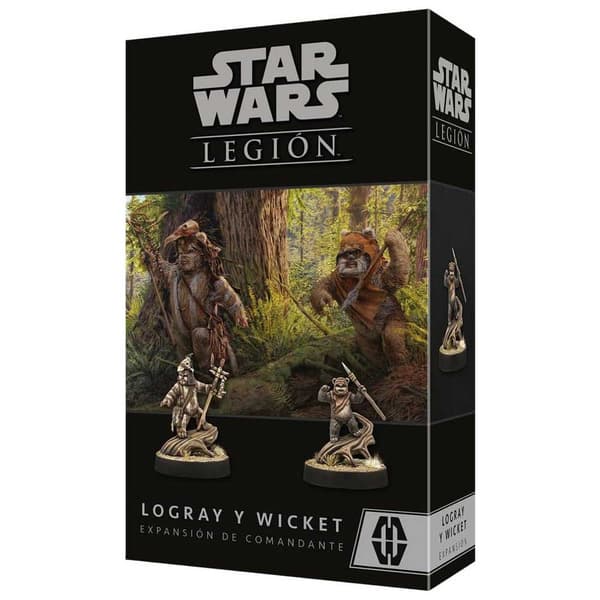 Asmodee Brætspil Star Wars Legion Logray And Wicket Gylden