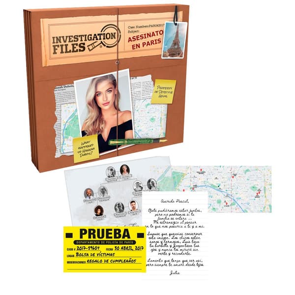 Goliath Bv Pelin Tutkimus Murha Pariisissa Files: Monivärinen 14-17 Years