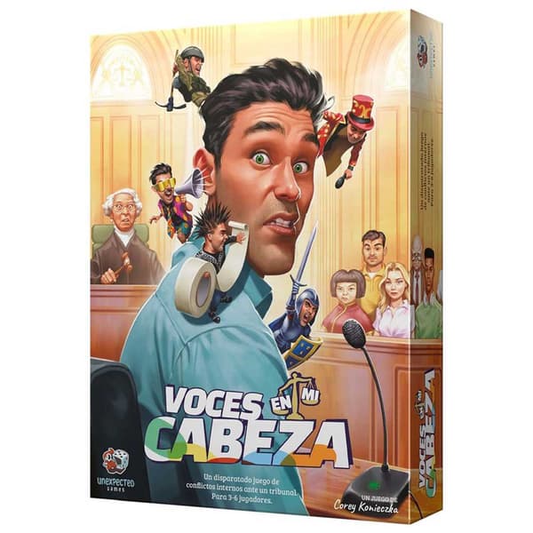 Asmodee Brädspel Voces En Mi Cabeza Flerfärgad