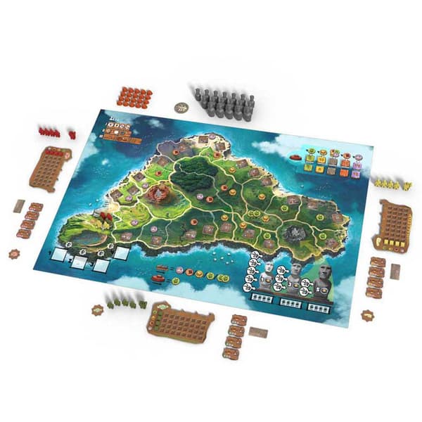 Asmodee Brætspil Rapa Nui Flerfarvet