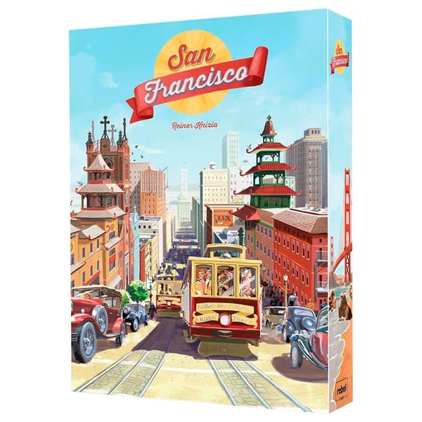 Asmodee Kortspel San Francisco Guld