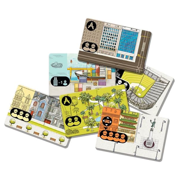 Asmodee Kortspel San Francisco Guld