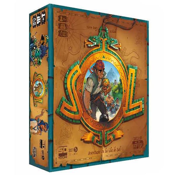 Sd Games Lautapeli Aventuras En La Isla De Sol Kultainen