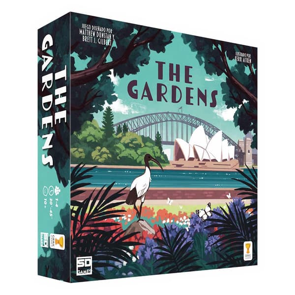 Sd Games Brætspil The Gardens Flerfarvet