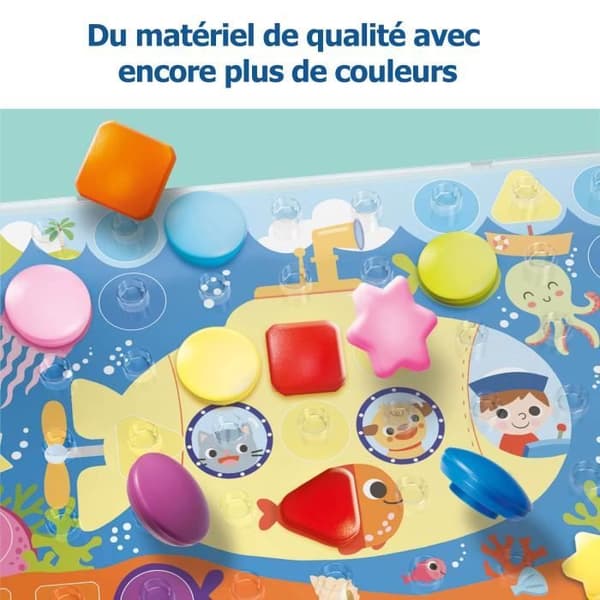 Colorino Former och färger - Utbildningsspel - 20987 - Ravensburger