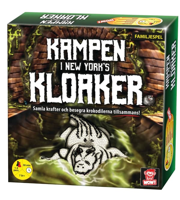 Spel Kampen i New Yorks Kloaker