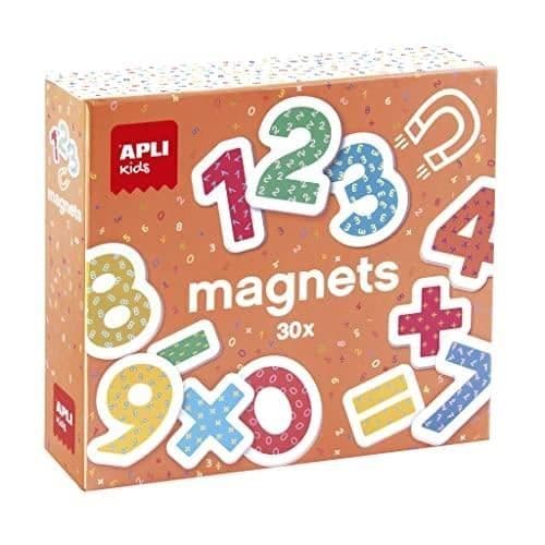 APLI KIDS 18885 - TRÄSPEL - MAGNETISKA NUMMER REKOMMENDERAS FÖR L