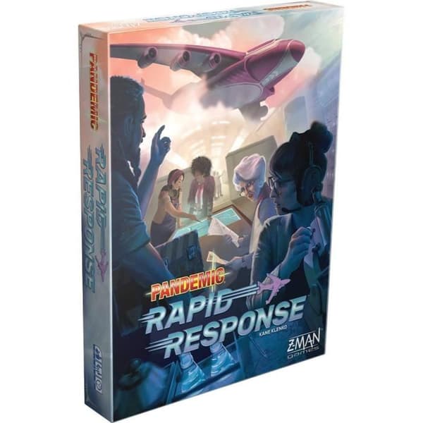 ASMODEE ITALIA- PANDEMISK SNABBREAKTION REALTIDSBORDSPEL, C
