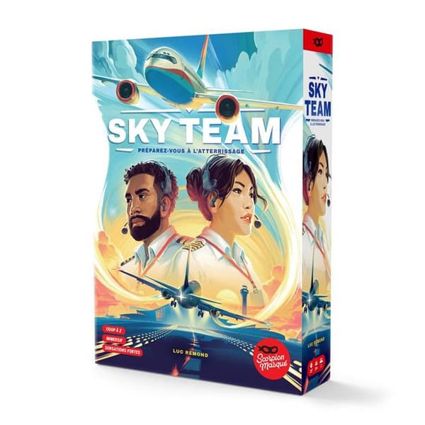 Sky Team Strategispel - Vit