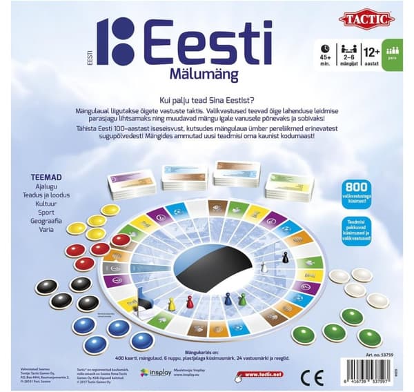 Tactic estniska minnesspel