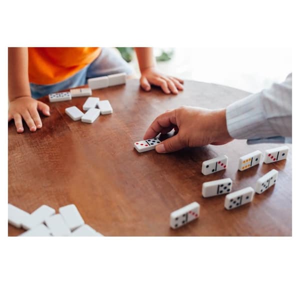 Taktinen lautapeli Domino double 6