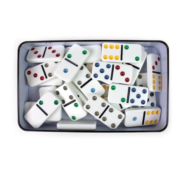 Taktinen lautapeli Domino double 6