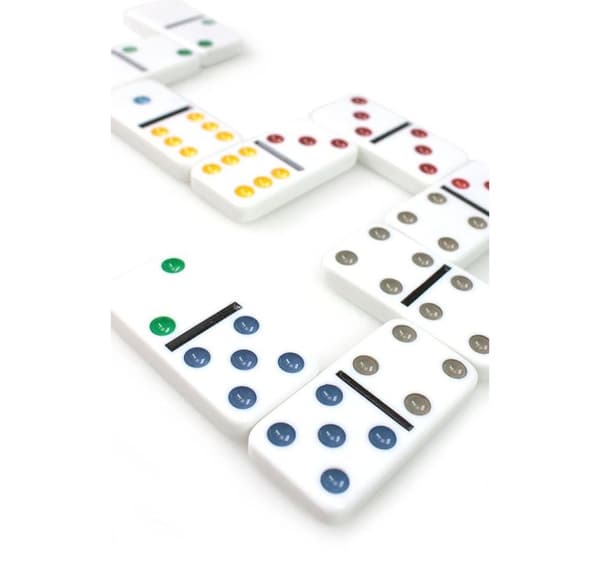 Taktinen lautapeli Domino double 6