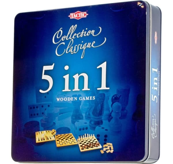 Taktinen lautapeli setti 5 in 1