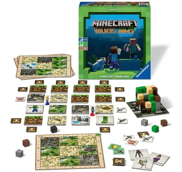Ravensburger brettspill Minecraft Builders & Biomes