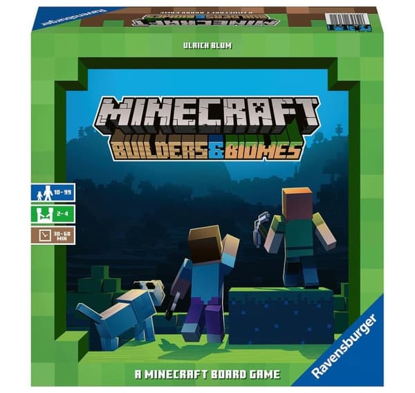 Ravensburger brettspill Minecraft Builders & Biomes