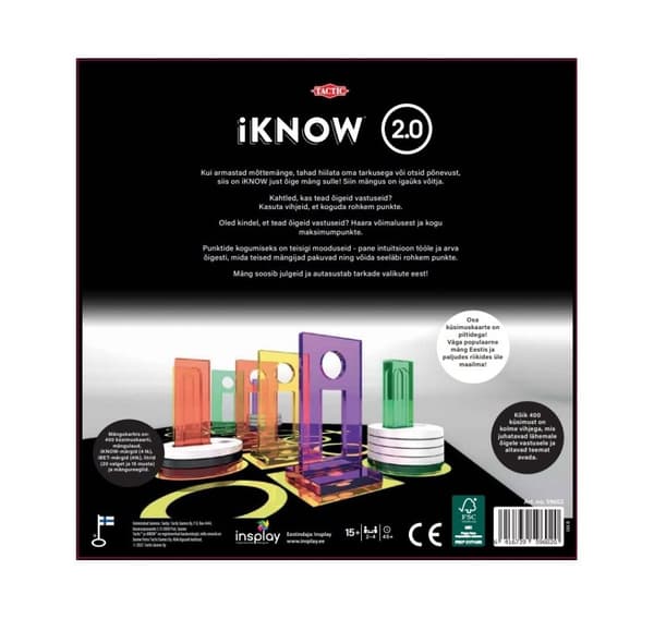 Taktisk brädspel iKNOW 2.0