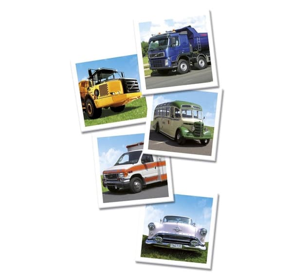 Taktisk brætspil Memo Vehicles