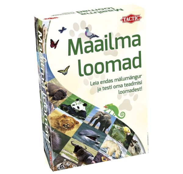 Taktinen lautapeli Maailman eläimet