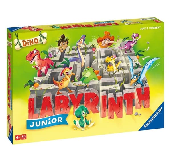 Ravensburger-lautapeli Junior labyrintti dinojen kanssa