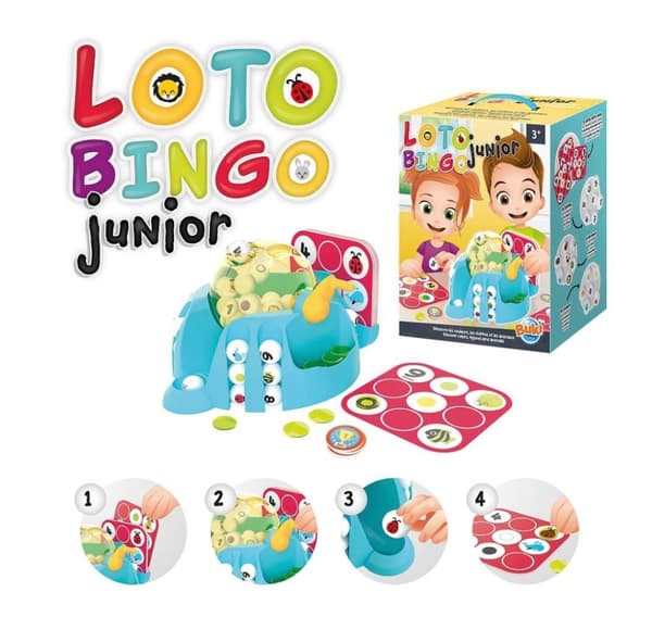 Buk-lautapeli Bingo lotto junior