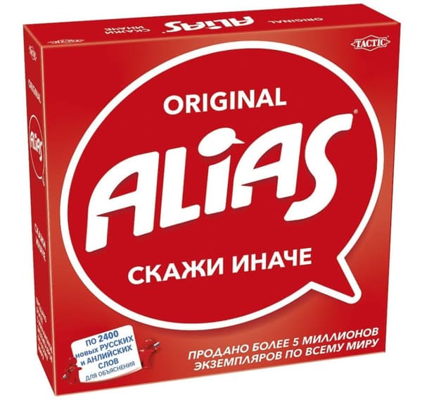 TACTIC Игра "Скажи одан" Alias Original (на русском яз.)