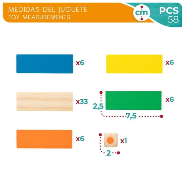 Jenga Woomax (6 enheder)