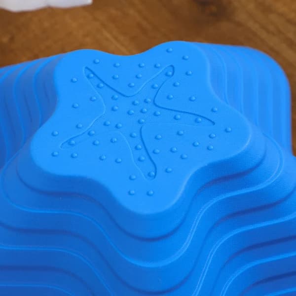 Rootz Stepping Stones Set för barn - 3 år och äldre - 5 stenar - Halkfritt - Upp till 80 kg - Sjöstjärna Design - Lek för inomhus - Utomhus - Flerfärg