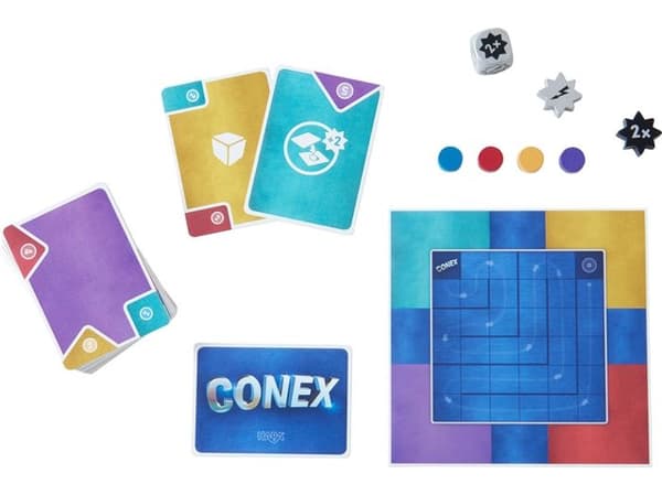 CONEX kortspel - HABA - CONEX modell - Blå - Blandat - Vuxen