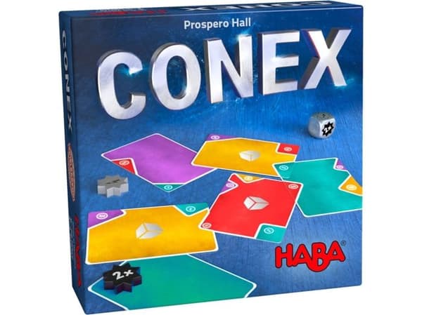CONEX kortspel - HABA - CONEX modell - Blå - Blandat - Vuxen