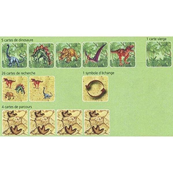 Förhistoriskt minnesspel - HABA - Dino Pursuit - Barn - Från 5 år