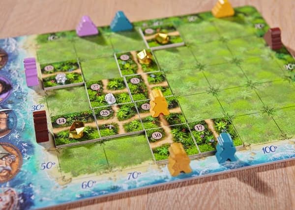 HABA strategispel - Karuba - För barn och vuxna - Hitta de gömda skatterna i djungeln